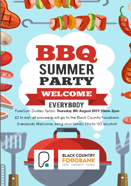 PureGym_BBQ_Poster - Black Country Food Bank