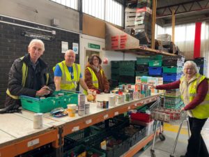 Black Country Foodbank Warehouse Volunteers Connect